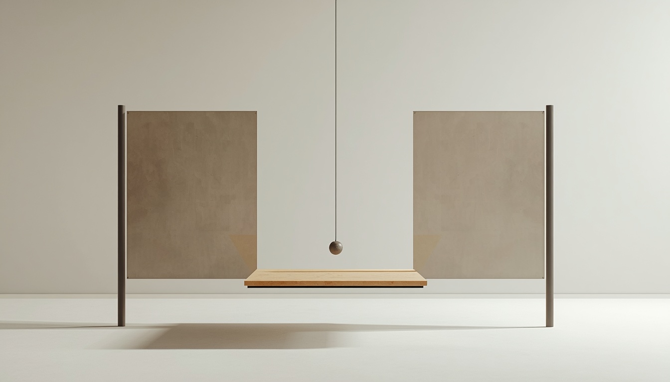Symbolic paper and glass installation showing policy pressure transmitting into market pricing.